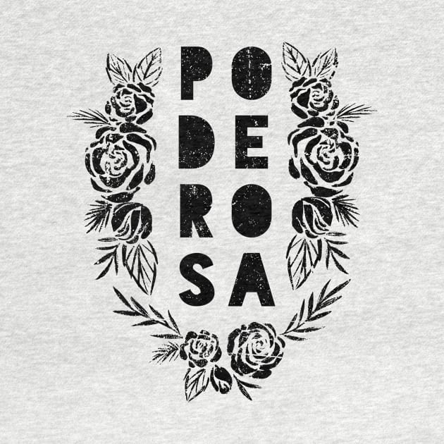 Poderosa - Black design by verde